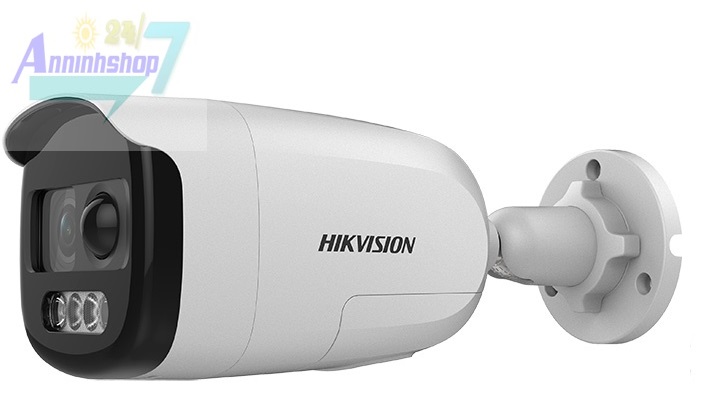 camera hikvision DS-2CE12DFT-PIRXOF tích hợp đèn và còi báo động